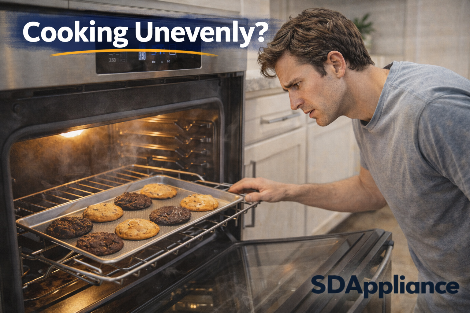 When Your Oven Isn’t Heating Evenly in Del Mar