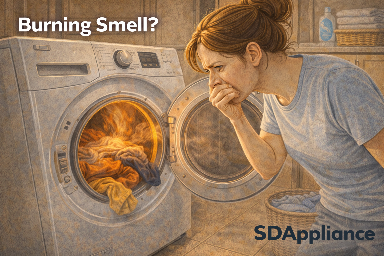 When Your Dryer Smells Like Burning in Chula Vista