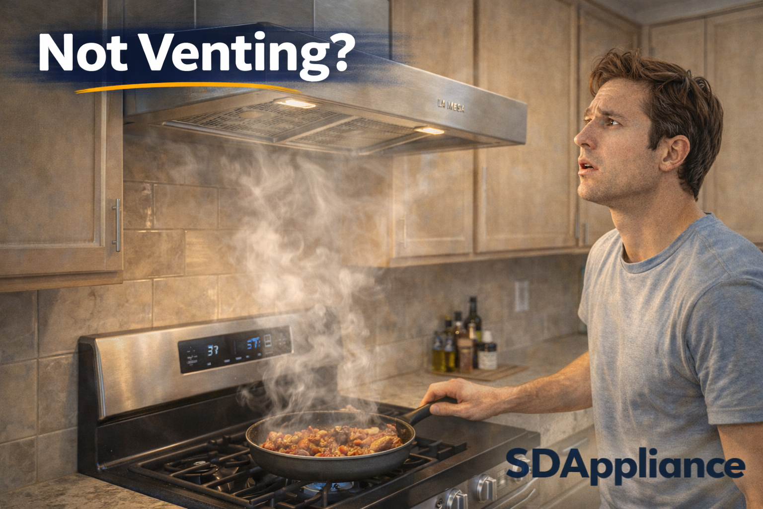 When Your Range Hood Isn’t Venting Properly in La Mesa