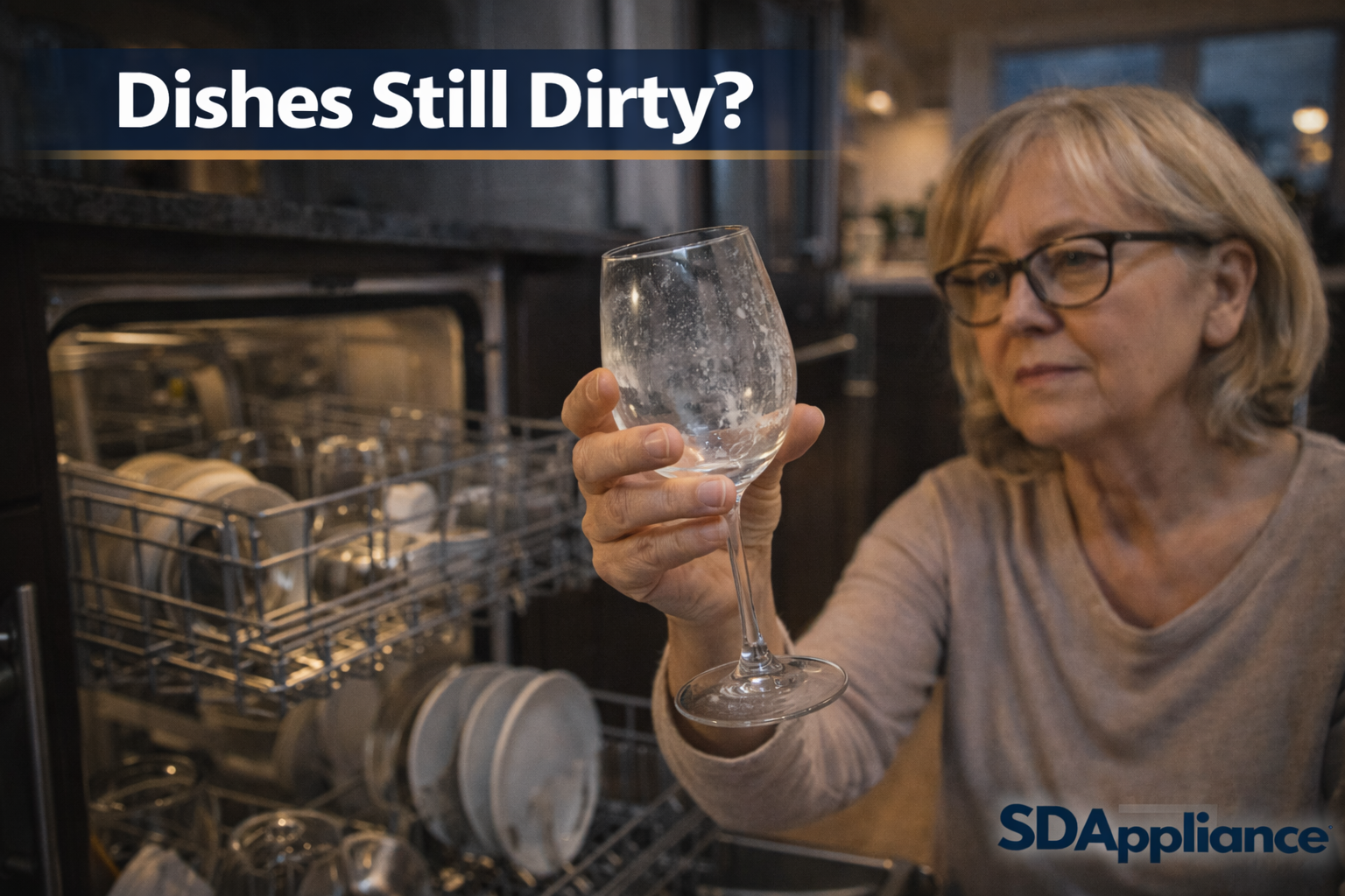 Dishwasher Leaving Dishes Dirty in Poway?