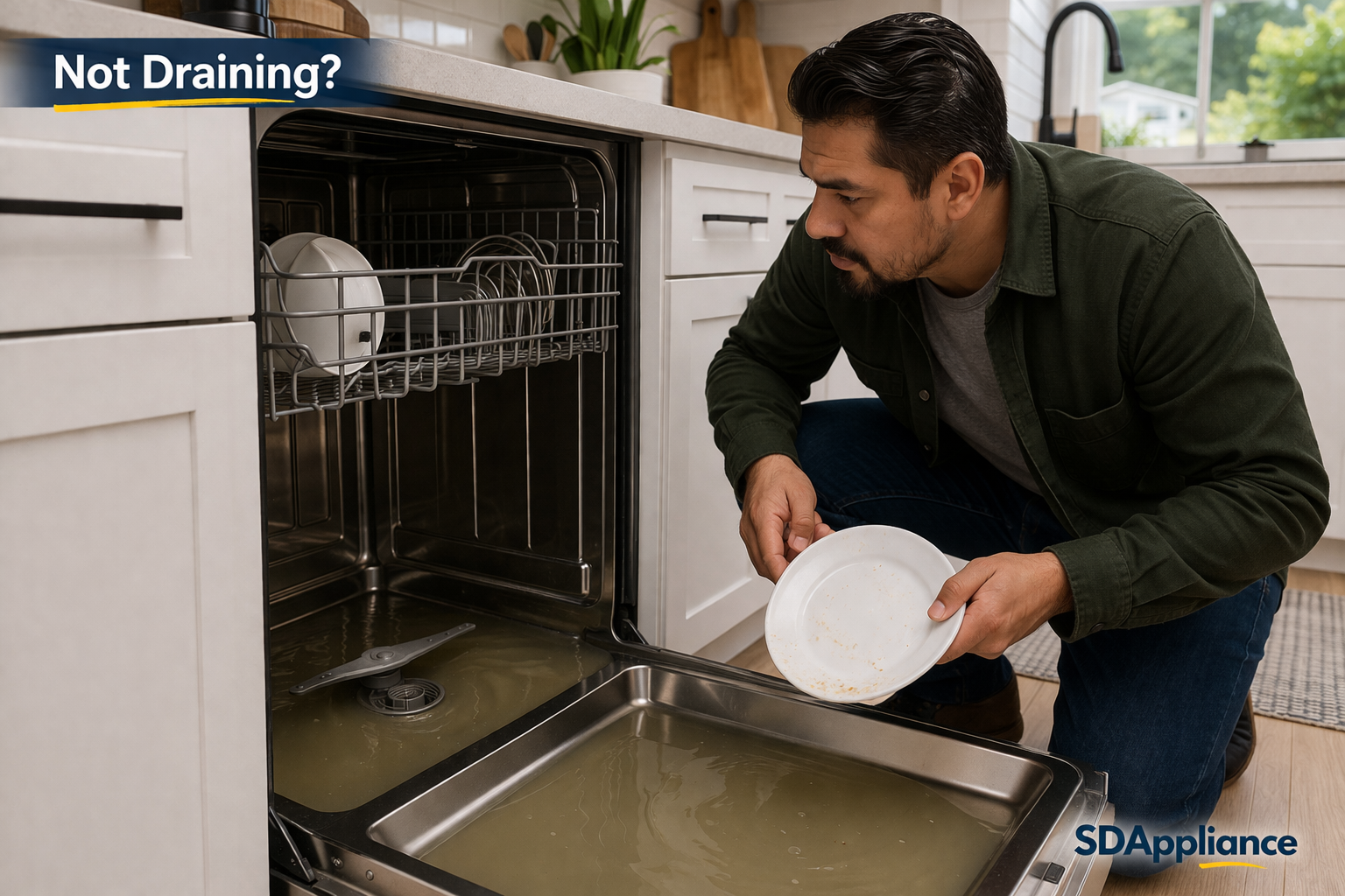 Dishwasher Not Draining in North Park?