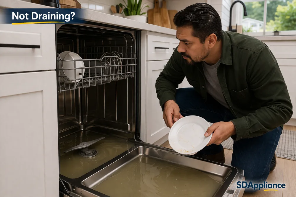 Dishwasher Not Draining in North Park?