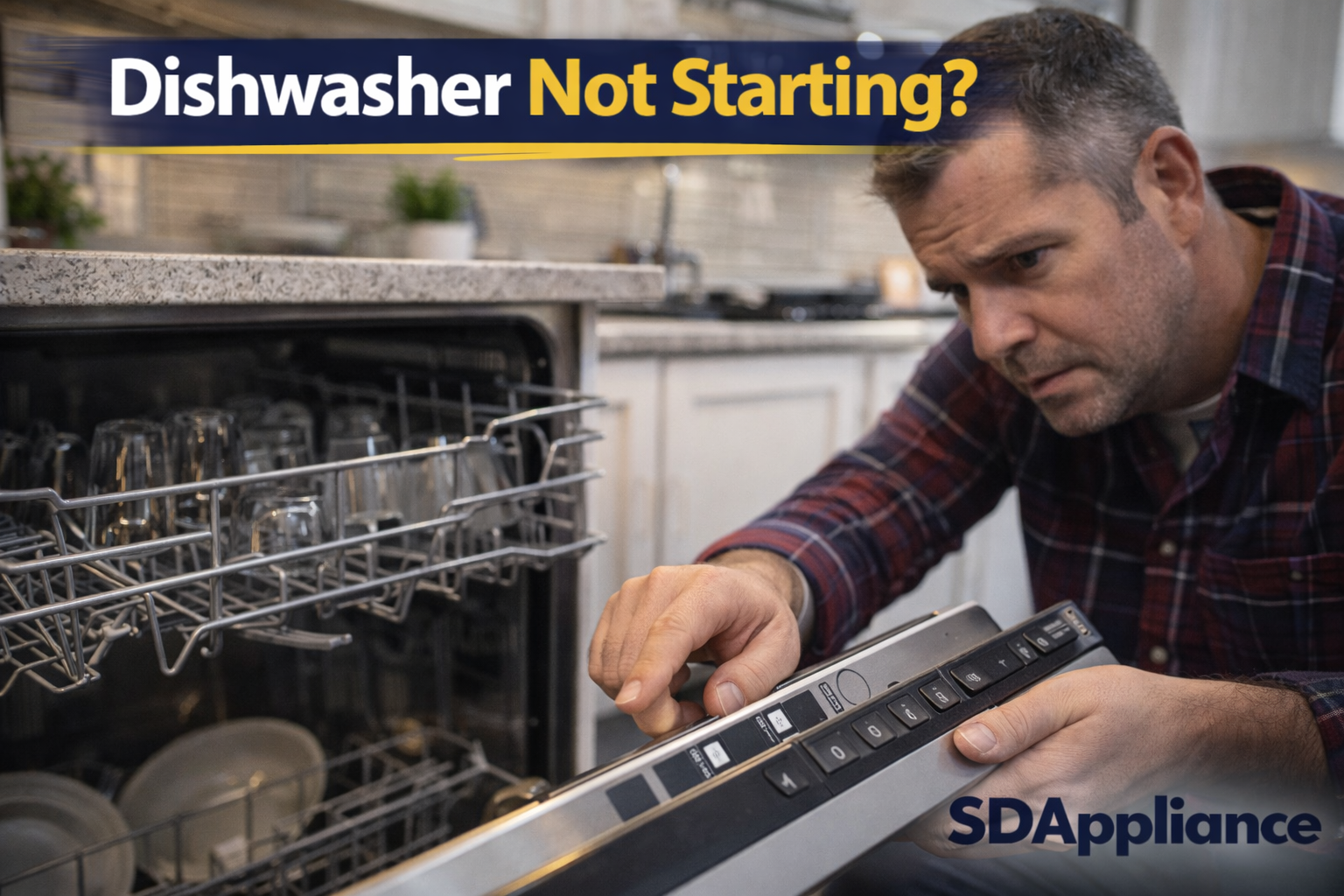 Dishwasher Not Starting in Rancho Bernardo?