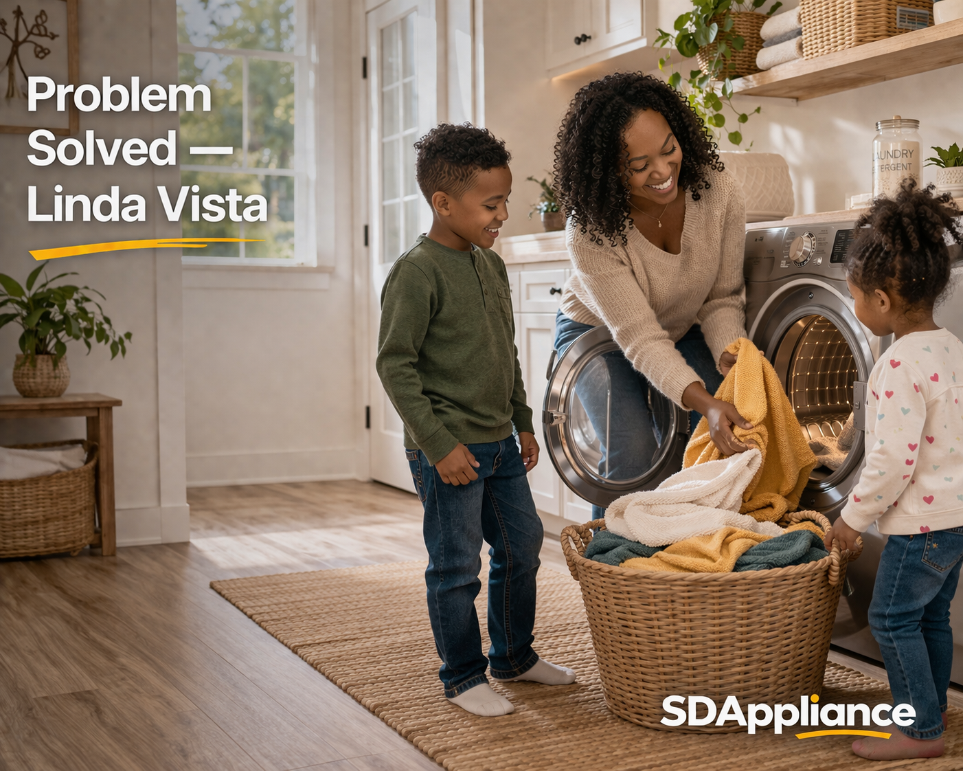 How We Helped a Family in Linda Vista Get Their Dryer Running Again