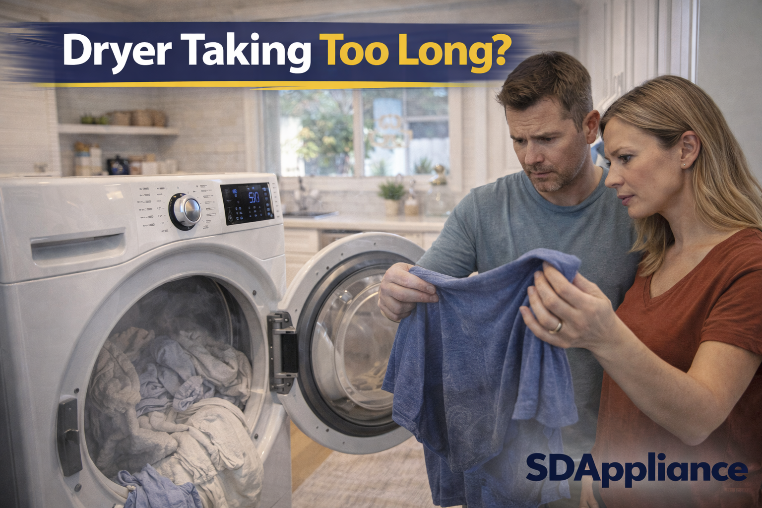 Dryer Taking Too Long to Dry Clothes in Encinitas?