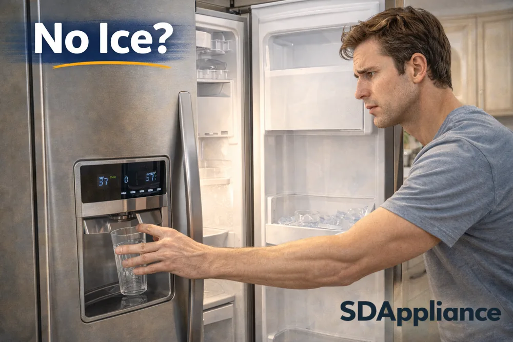 Why Your Ice Maker Stopped Making Ice in Poway
