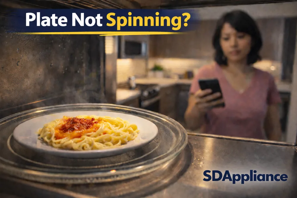 Microwave Plate Not Spinning in Chula Vista?