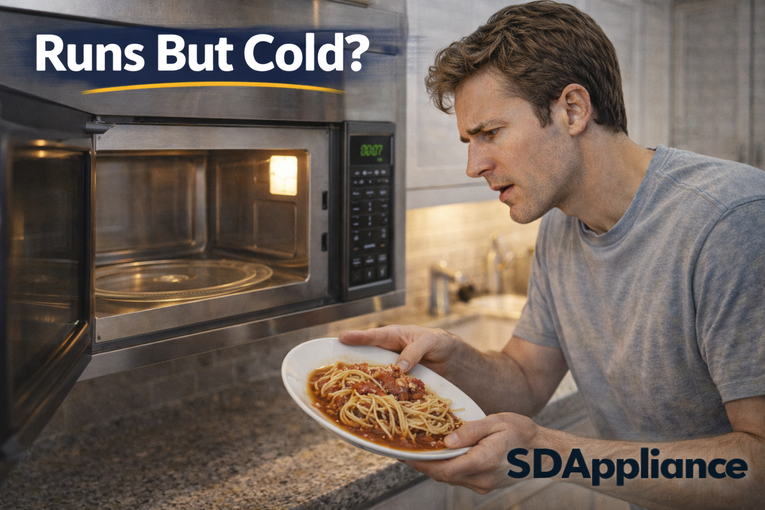 When Your Microwave Runs but Doesn’t Heat in Escondido