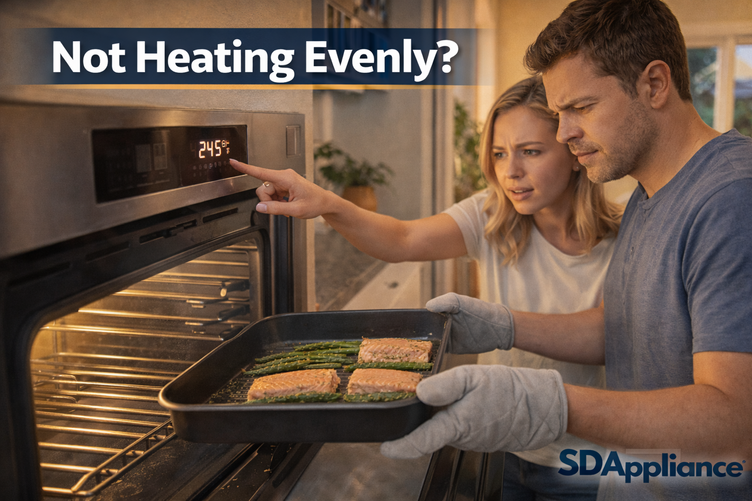 Oven Not Reaching Temperature in La Mesa?