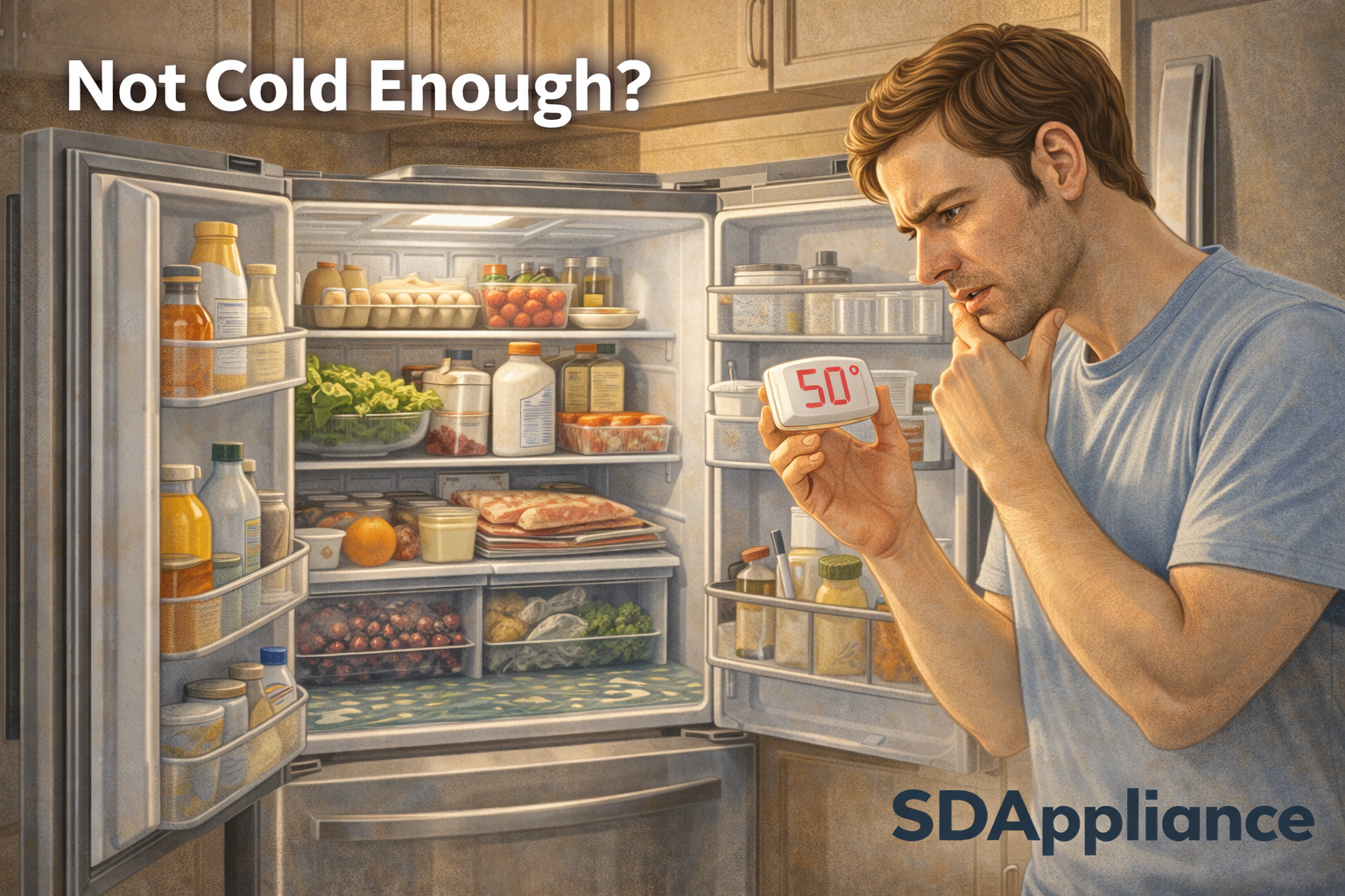 What It Means When Your Refrigerator Isn’t Cooling Properly in Vista