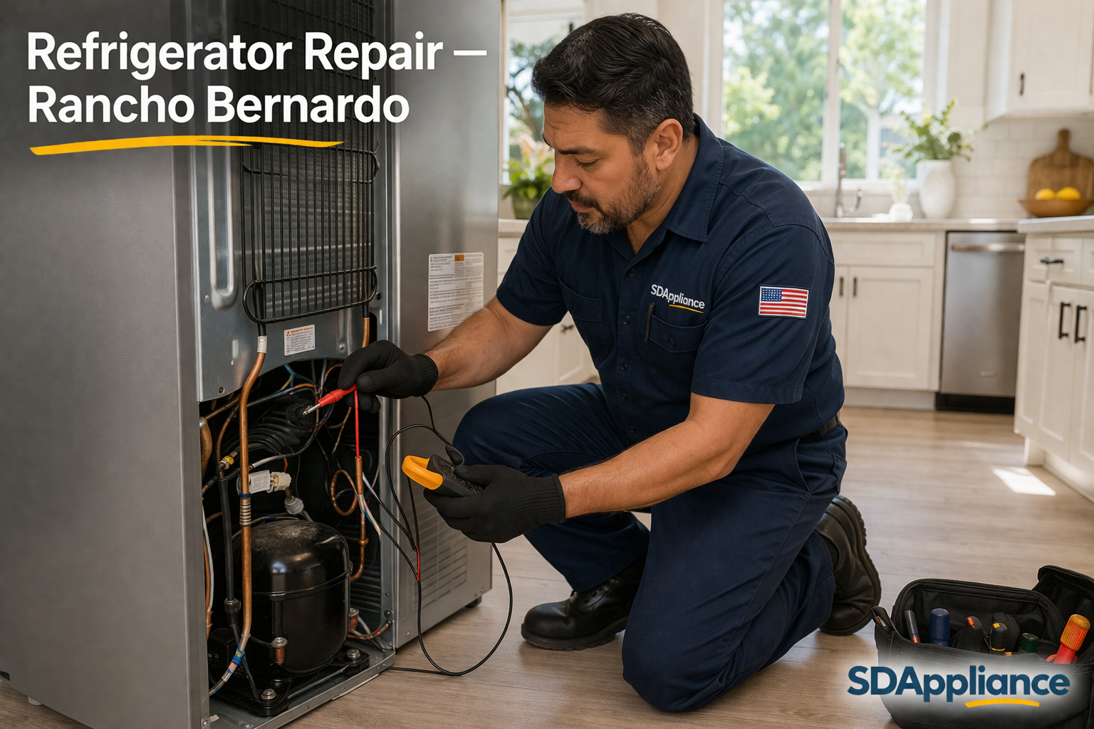 We Fixed a Refrigerator That Stopped Cooling in Rancho Bernardo