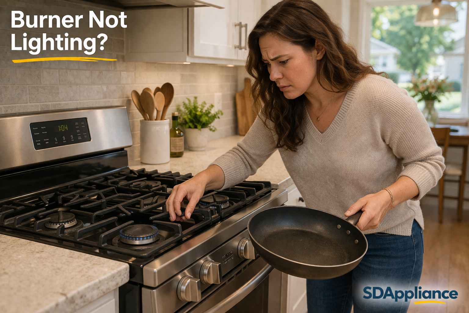 Stove Burner Not Lighting in Santee?