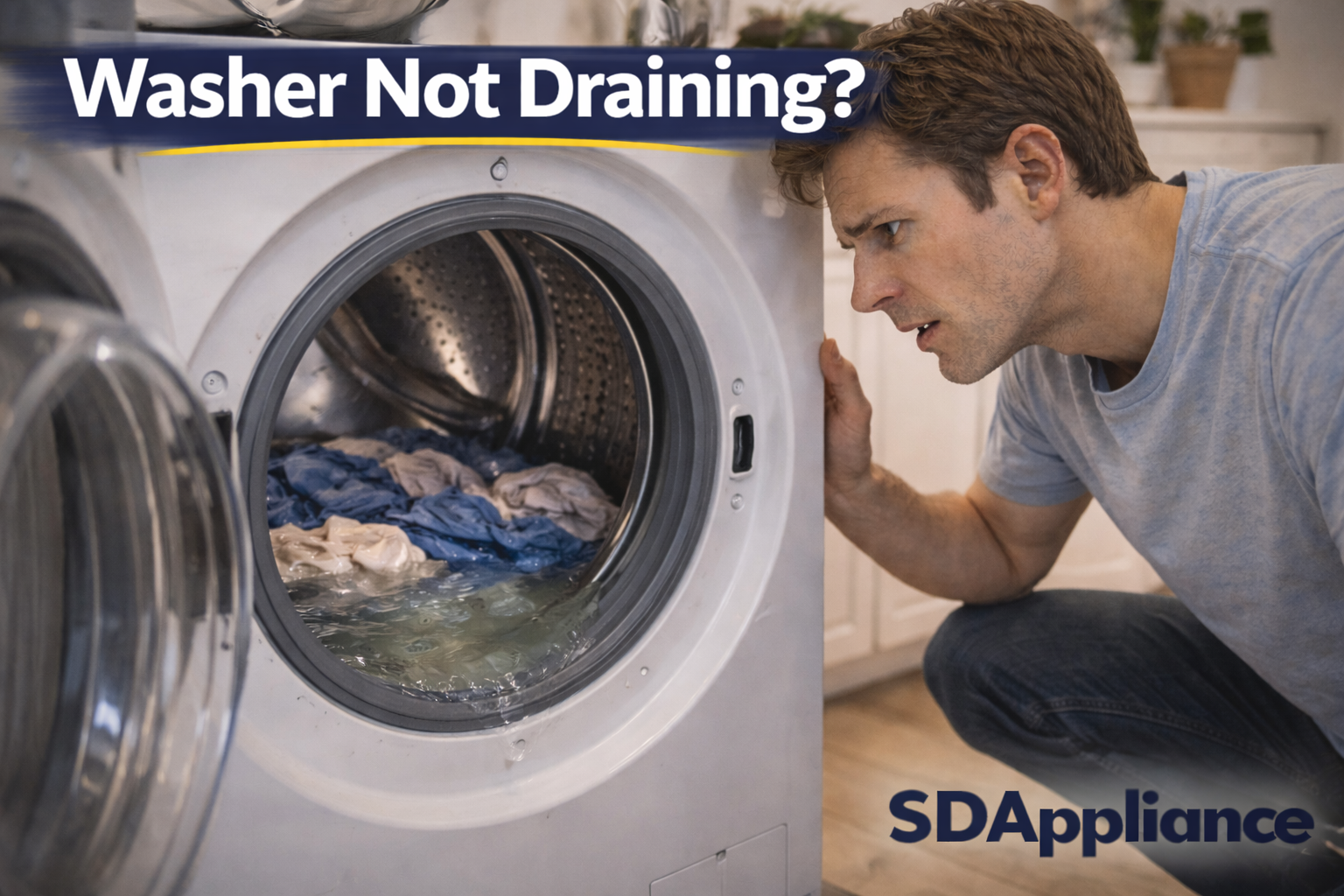 Washer Not Draining in Pacific Beach?